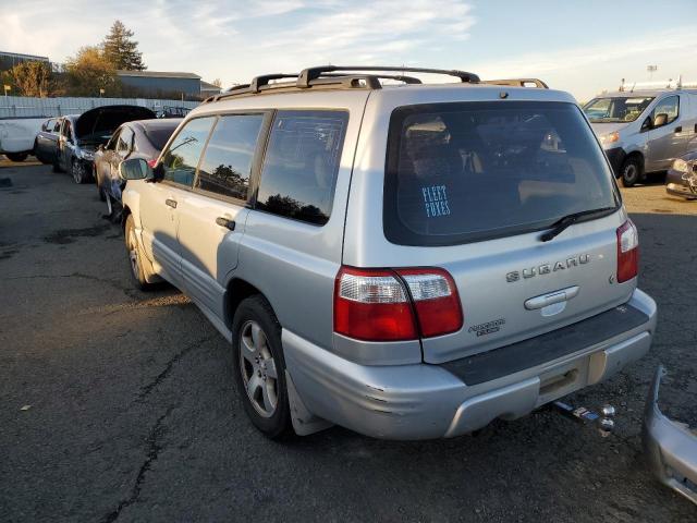 JF1SF65682H704643 - 2002 SUBARU FORESTER S Gümüş foto 3