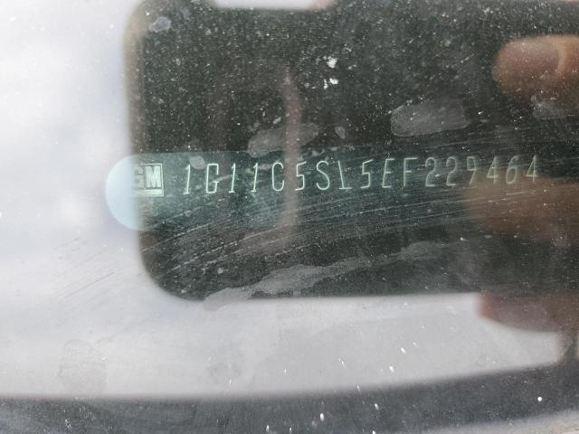 1G11C5SL5EF229464 - 2014 CHEVROLET MALIBU 1LT 勃艮第红 照片 10