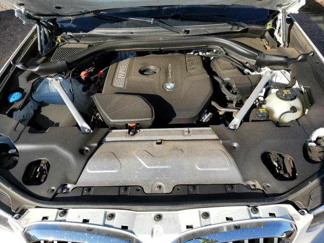 5UXTR9C50KLD90390 - 2019 BMW X3 XDRIVE3 WHITE photo 12
