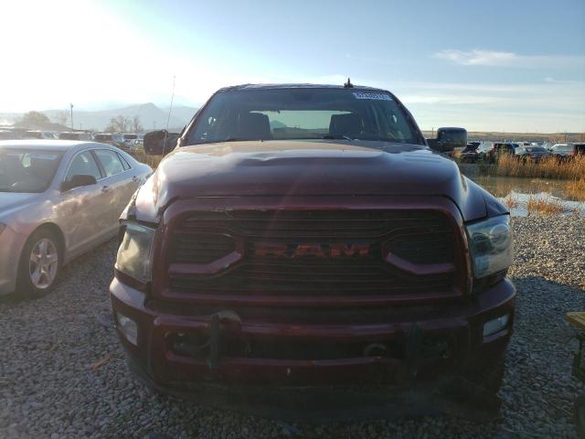 3C6UR5NL8JG102609 - 2018 RAM 2500 LARAM BURGUNDY photo 5