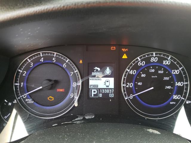 JN1AJ0HP7CM401242 - 2012 INFINITI EX35 BASE BLACK photo 9