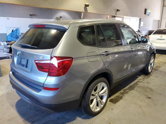 5UXWX9C58G0D86597 - 2016 BMW X3 XDRIVE2 GRAY photo 3