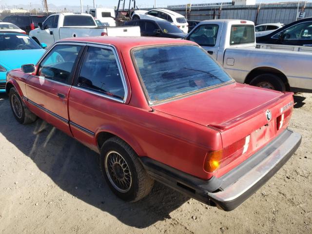 WBAAA1302H2320517 - 1987 BMW 325 IS RED photo 2