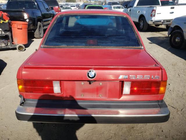 WBAAA1302H2320517 - 1987 BMW 325 IS RED photo 6