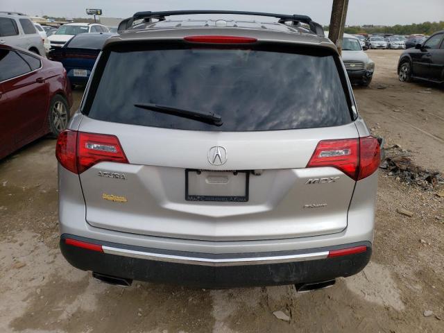 2HNYD2H78BH529287 - 2011 ACURA MDX ADVANC SILVER photo 6