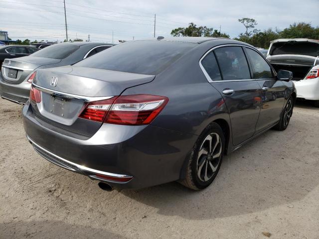 1HGCR2F85HA191756 - 2017 HONDA ACCORD EXL GRAY photo 3