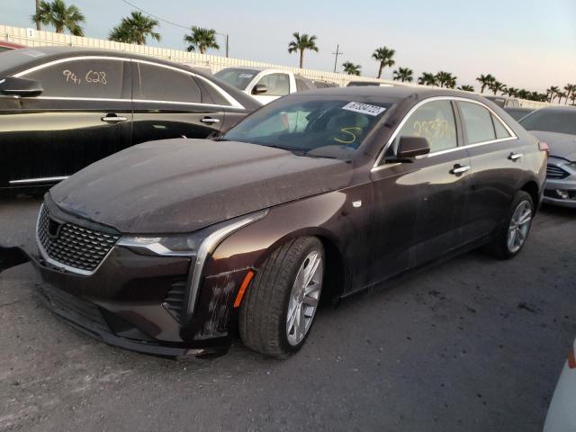 1G6DA5RK8L0143804 - 2020 CADILLAC CT4 LUXURY BURGUNDY photo 1