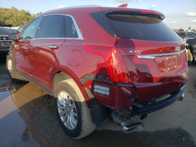 1GYKNARS4JZ232449 - 2018 CADILLAC XT5 BURGUNDY photo 3