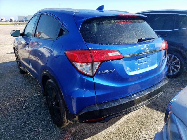 3CZRU5H11MM721933 - 2021 HONDA HR-V SPORT BLUE photo 3