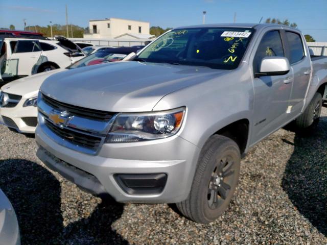 1GCGSCEN7J1323083 - 2018 CHEVROLET COLORADO L SILVER photo 2
