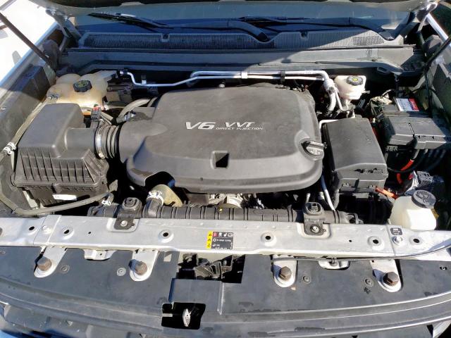 1GCGSCEN7J1323083 - 2018 CHEVROLET COLORADO L SILVER photo 7