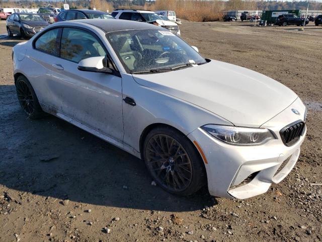 WBS2U7C05M7J30430 - 2021 BMW M2 COMPETI WHITE photo 4