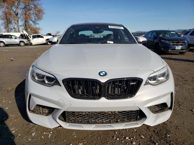 WBS2U7C05M7J30430 - 2021 BMW M2 COMPETI WHITE photo 5