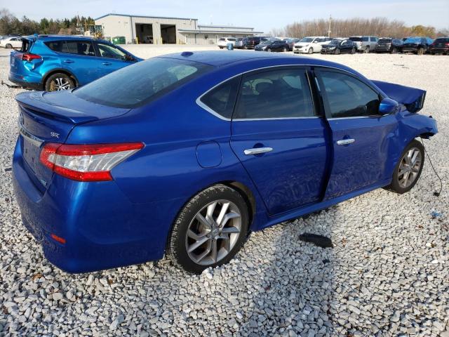 3N1AB7AP6DL696426 - 2013 NISSAN SENTRA S BLUE photo 3