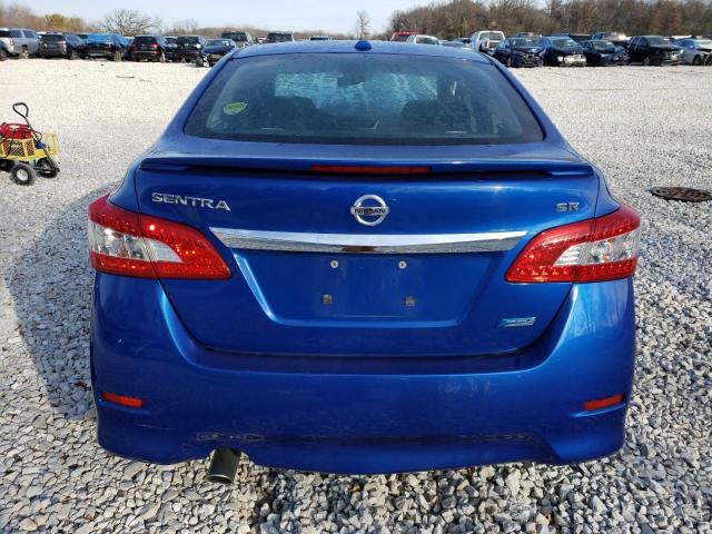 3N1AB7AP6DL696426 - 2013 NISSAN SENTRA S BLUE photo 6