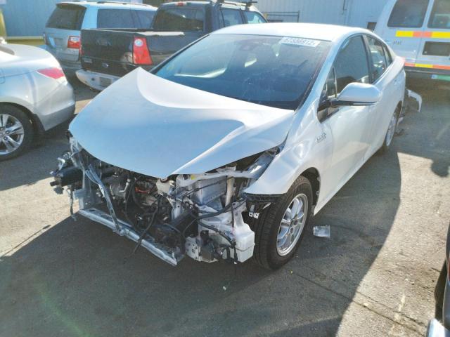 JTDKARFP1H3003241 - 2017 TOYOTA PRIUS PRIM WHITE photo 1