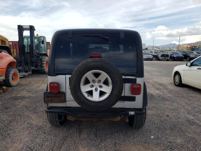 1J4FA69SX5P368287 - 2005 JEEP WRANGLER WHITE photo 6