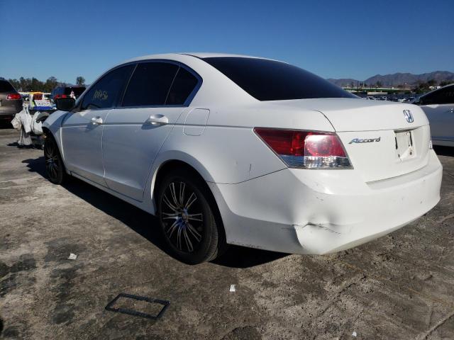 1HGCP26429A118722 - 2009 HONDA ACCORD LXP WHITE photo 2