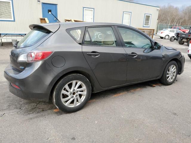 JM1BL1L86C1522461 - 2012 MAZDA 3 I GRAY photo 3