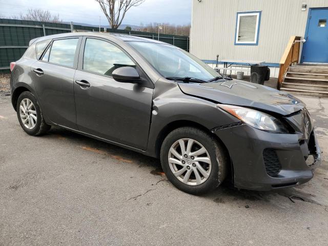 JM1BL1L86C1522461 - 2012 MAZDA 3 I GRAY photo 4