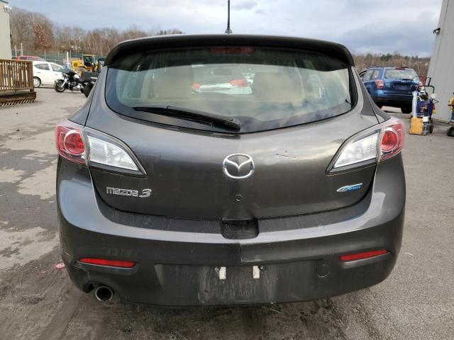 JM1BL1L86C1522461 - 2012 MAZDA 3 I GRAY photo 6