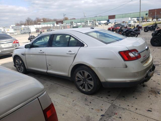 1FAHP2JW4AG164928 - 2010 FORD TAURUS LIM WHITE photo 2