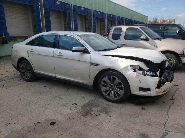 1FAHP2JW4AG164928 - 2010 FORD TAURUS LIM WHITE photo 4