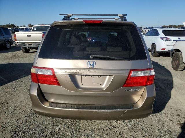 5FNRL38715B078488 - 2005 HONDA ODYSSEY BEIGE photo 6