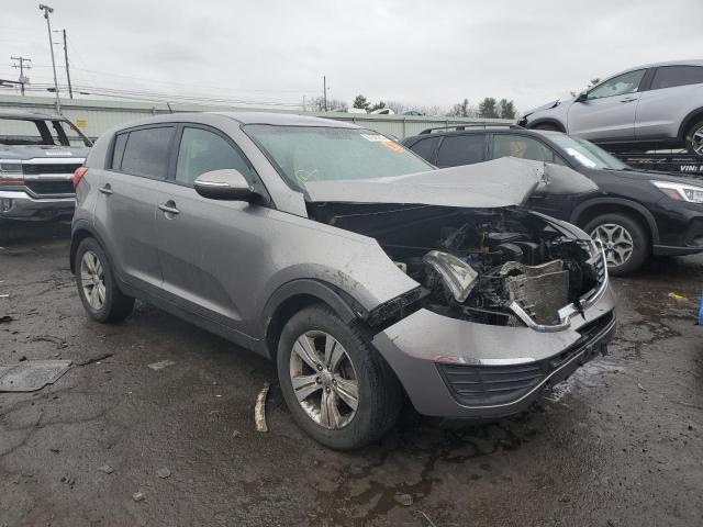 KNDPB3A27D7410222 - 2013 KIA SPORTAGE B GRAY photo 1