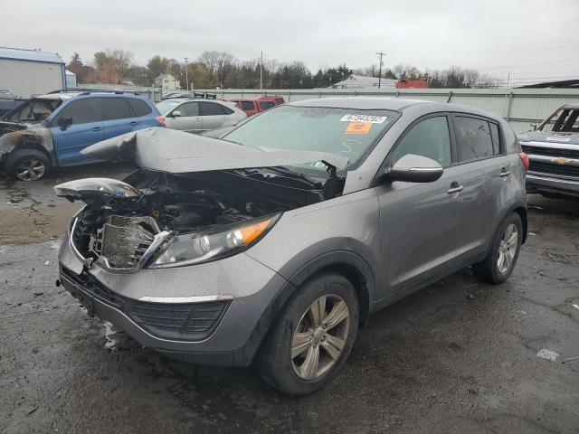 KNDPB3A27D7410222 - 2013 KIA SPORTAGE B GRAY photo 2