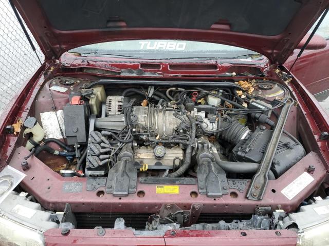2G4WF5214X1538299 - 1999 BUICK REGAL GS Марун фото 7