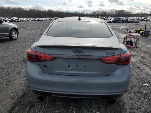 JN1FV7AR0JM480880 - 2018 INFINITI Q50 RED SP GRAY photo 6