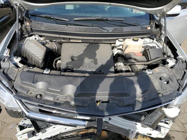 1GNEVHKW8KJ136968 - 2019 CHEVROLET TRAVERSE L SILVER photo 12