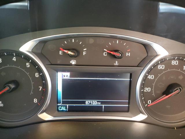 1GNEVHKW8KJ136968 - 2019 CHEVROLET TRAVERSE L SILVER photo 9