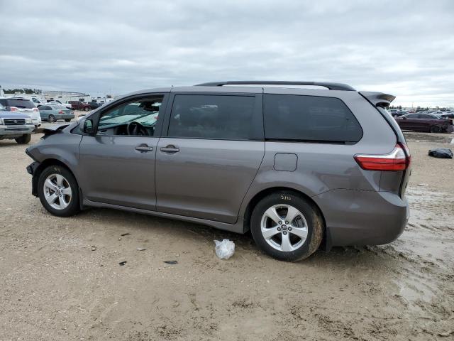 5TDKZ3DC0KS018633 - 2019 TOYOTA SIENNA LE GRAY photo 2