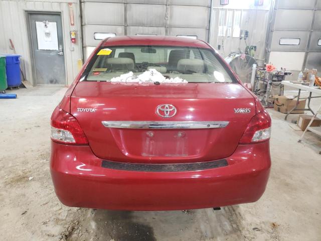 JTDBT923571096031 - 2007 TOYOTA YARIS RED photo 6