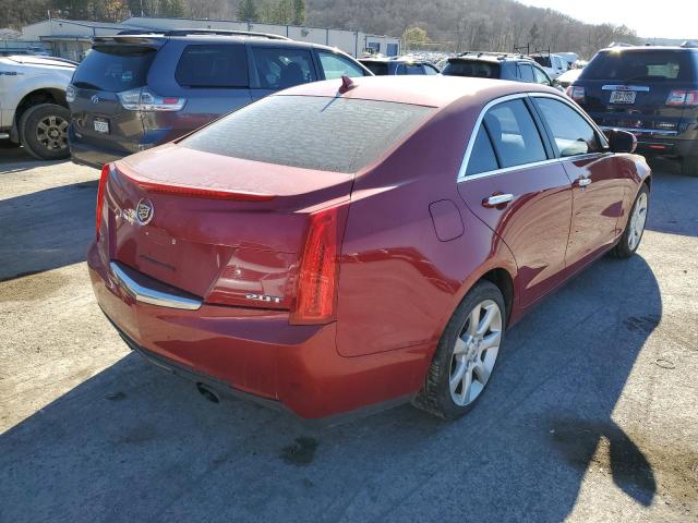 1G6AG5RX3D0154661 - 2013 CADILLAC ATS RED photo 4