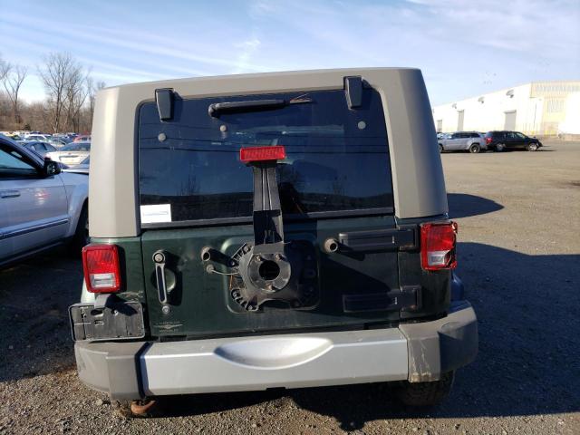 1J4GA5D11AL101439 - 2010 JEEP WRANGLER S GREEN photo 6