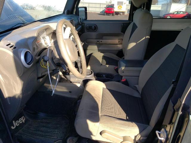 1J4GA5D11AL101439 - 2010 JEEP WRANGLER S GREEN photo 7