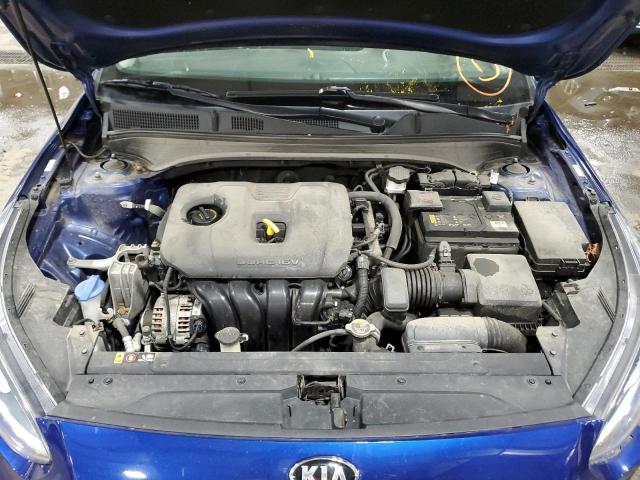 3KPF34AD4KE017887 - 2019 KIA FORTE GT L BLUE photo 7