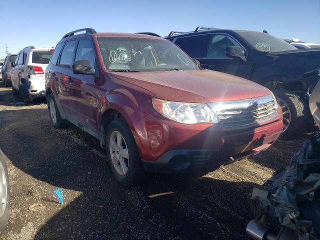 JF2SH6BC8AH905859 - 2010 SUBARU FORESTER X MAROON photo 1