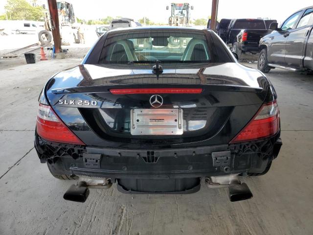 WDDPK4HA5CF042961 - 2012 MERCEDES-BENZ SLK 250 BLACK photo 6