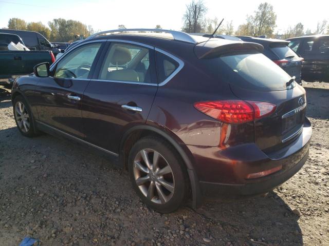 JN1AJ0HR5BM855098 - 2011 INFINITI EX35 BASE Բորդո լուսանկար 2