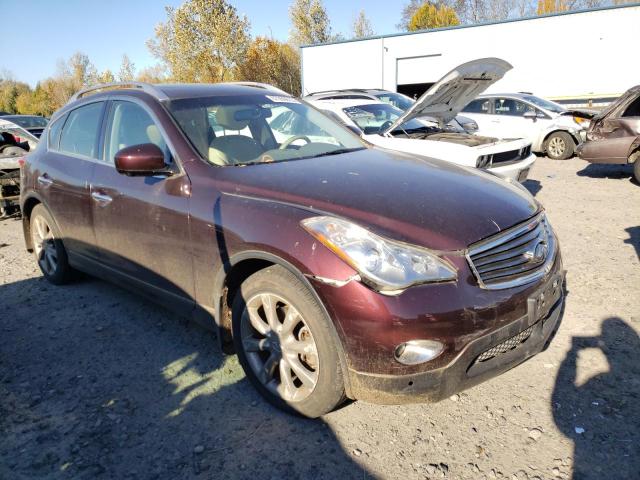 JN1AJ0HR5BM855098 - 2011 INFINITI EX35 BASE Բորդո լուսանկար 4