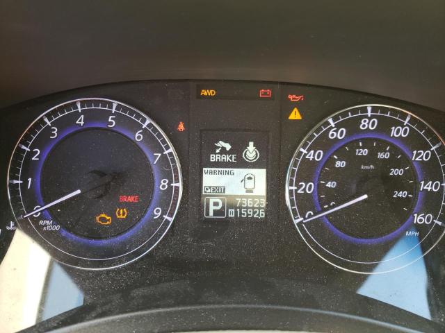 JN1AJ0HR5BM855098 - 2011 INFINITI EX35 BASE Բորդո լուսանկար 9