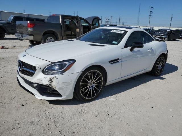 WDDPK3JA5JF156508 - 2018 MERCEDES-BENZ SLC 300 WHITE photo 1