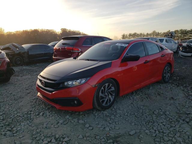 2HGFC2F83KH593444 - 2019 HONDA CIVIC SPOR RED photo 2