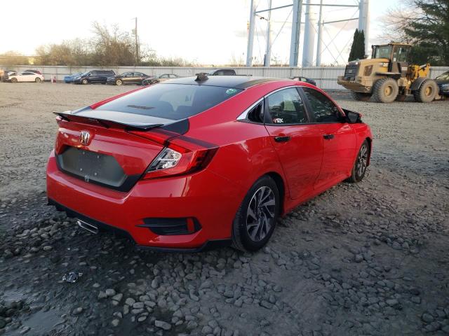 2HGFC2F83KH593444 - 2019 HONDA CIVIC SPOR RED photo 4