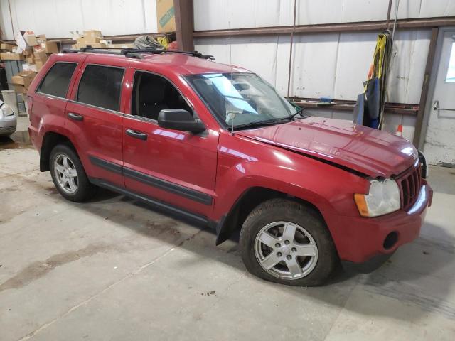 1J4GR48K35C550794 - 2005 JEEP GRAND CHER RED photo 4