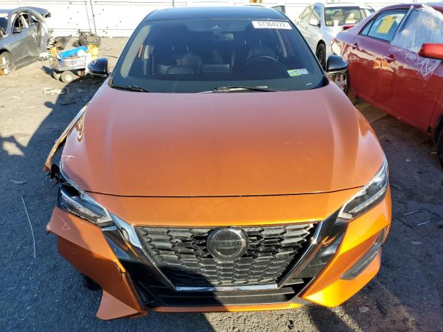 3N1AB8DV2MY250857 - 2021 NISSAN SENTRA SR ORANGE photo 5